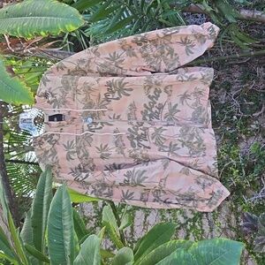 Maje Aloha Printed Hooded Jacket